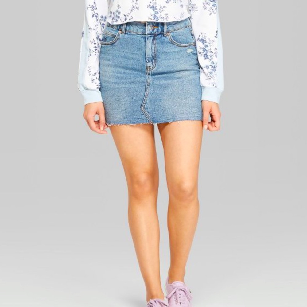 Wild fable denim skirt